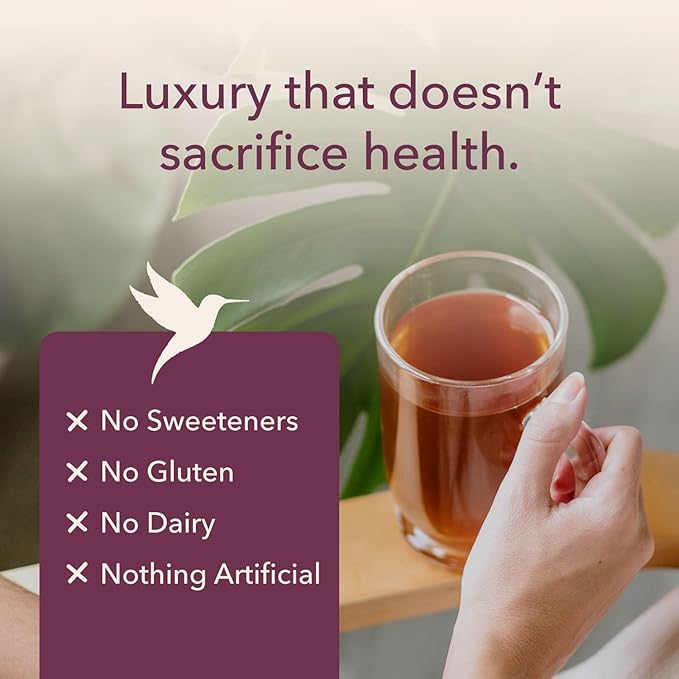 Herbal Tea Sampler – 5 Caffeine-Free Loose Leaf Blends for Sleep and Relaxation, Fruity and Dessert-Inspired Flavors, 75 to 100 Cups – Handcrafted in USA – Plum Deluxe