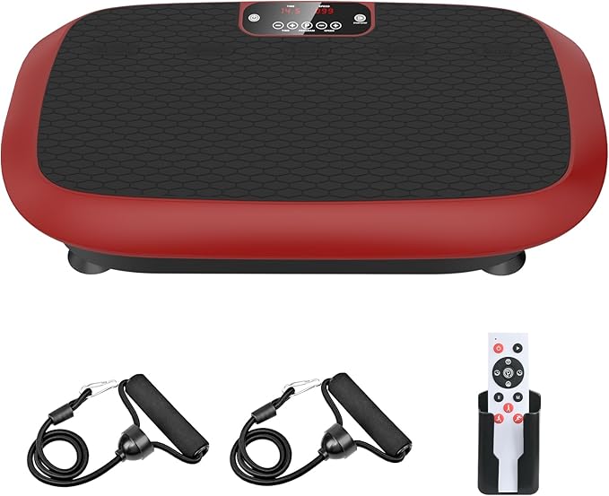 Premium Vibration Plate Exercise Machine for Lymphatic Drainage, Weight Loss, Whole Body Workout Power Vibration Plate, Shake Plate,Home Gym Fitness Equipment