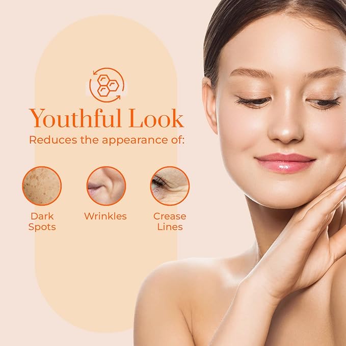 Clear Beauty Vitamin C & Collagen Daily Face Moisturizer - Dermatologist Tested, Moisturizing & Firming, Anti-Aging, Cruelty-Free Korean Skincare, All Skin Types - 1.69 oz