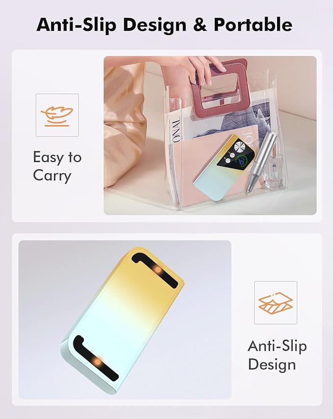 Nail Drill 40000RPM - Rechargeable Nail File with Bits, Professional E-Filer for Acrylic Nails, Gel Polishing, Manicure & Pedicure E File with Large HD LCD Screen - M96 Yellow