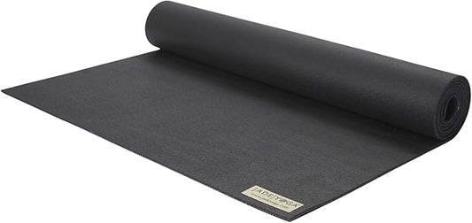 JadeYoga Harmony Yoga Mat - Durable & Thick Gym Fitness Mat, Non-Slip Natural Rubber Yoga Mat - Home Exercise & Stretching Mat, Workout Mat - Yoga, Pilates & Meditation for Women & Men