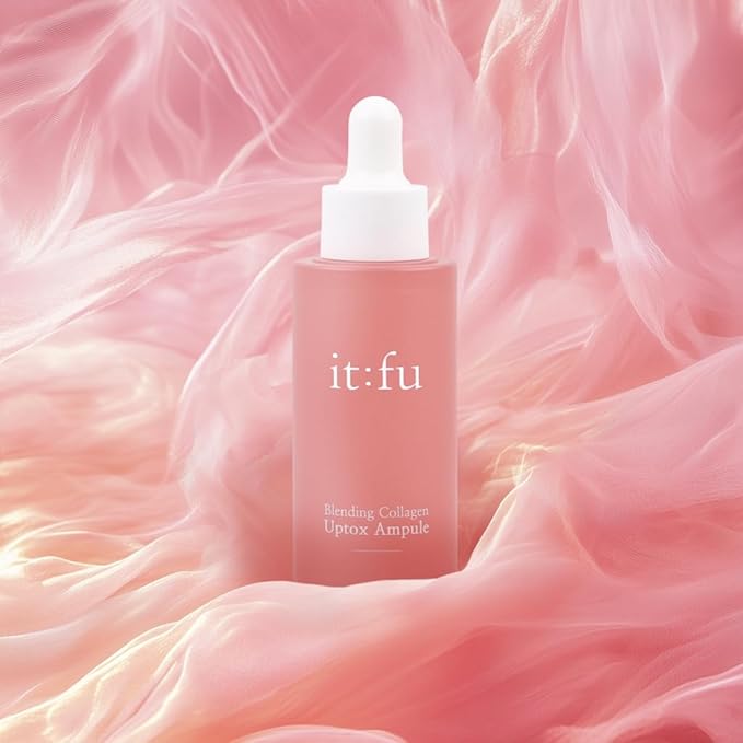 ITFU Blending Collagen UpTox Ampoule | Korean Skincare Secret, Face Serum with Salmon PDRN, Retinol & Retinal for Anti-Aging, Wrinkles, Fine Lines, Smile Lines & Lip Wrinkles, 1.01 oz / 30ml