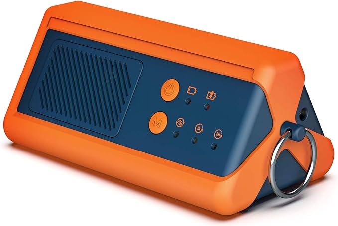 Airthereal PA1K-GO 1,000mg/h Portable Ozone Generator - Cordless Battery Powered Odor Eliminator for Car, Hotel Rooms, Offices, Bathrooms, and Small Spaces (Blue)
