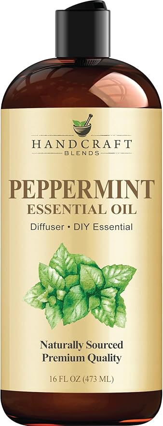 Handcraft Blends Peppermint Essential Oil - Huge 16 Fl Oz - for Candle Making, Soap Making, Diffusers, and Aromatherapy