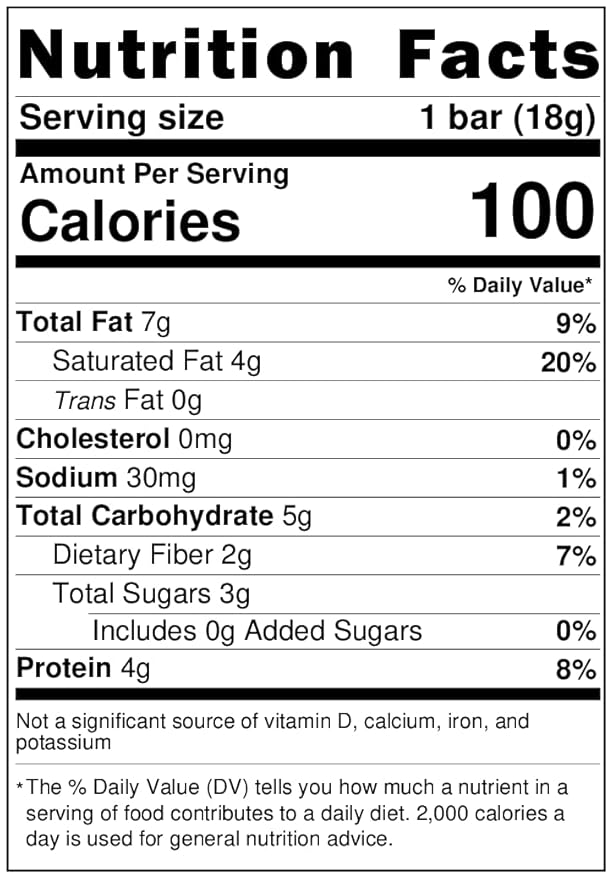 Mammoth Bar Macadamia Coconut Mini Bar - Mini Organic Snack Bar Packed with 4g Protein. Made with Premium Macadamia Nuts & Egg White Protein. Paleo • Gluten Free • GMO Free • Raw - 16 Mini Bars