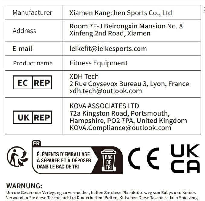 leikefitness Sissy Squat Machine, Deluxe Multi-Function Deep Sissy Squat Bench Workout Station, Leg Exercise Machine for Home Gym