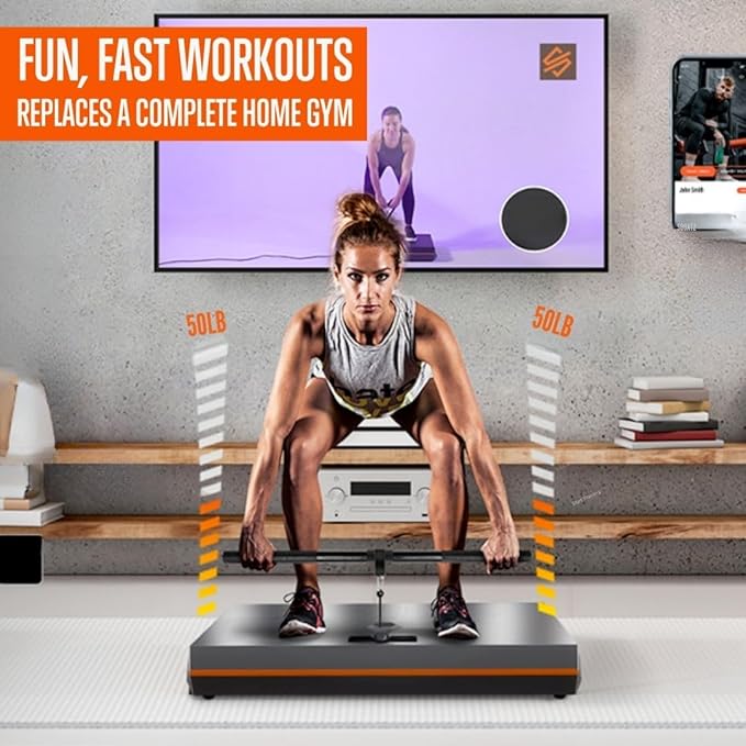 SQUATZ Adjustable Bench for Home Gym - Versatile Weight Bench for Men & Women - Ergonomic Workout Bench for Bench Press & Full Body Exercise - Heavy-Duty Steel, Non-Slip Design
