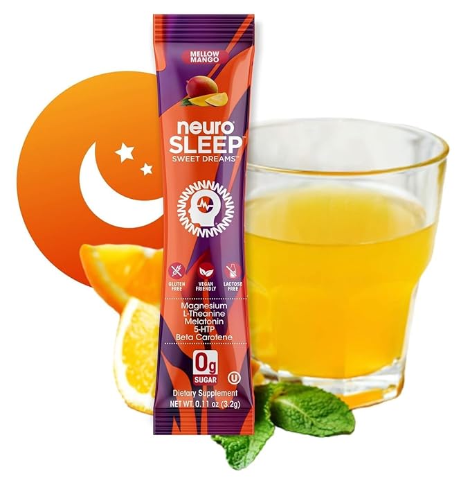 Neuro Sleep Mellow Mango, Powder Stick (Pack of 10)