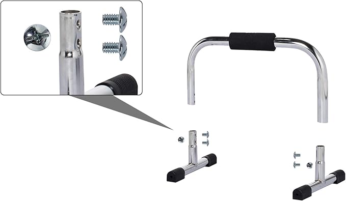 JFIT Tall Pro Push Up Bar Stand, 11-Inch