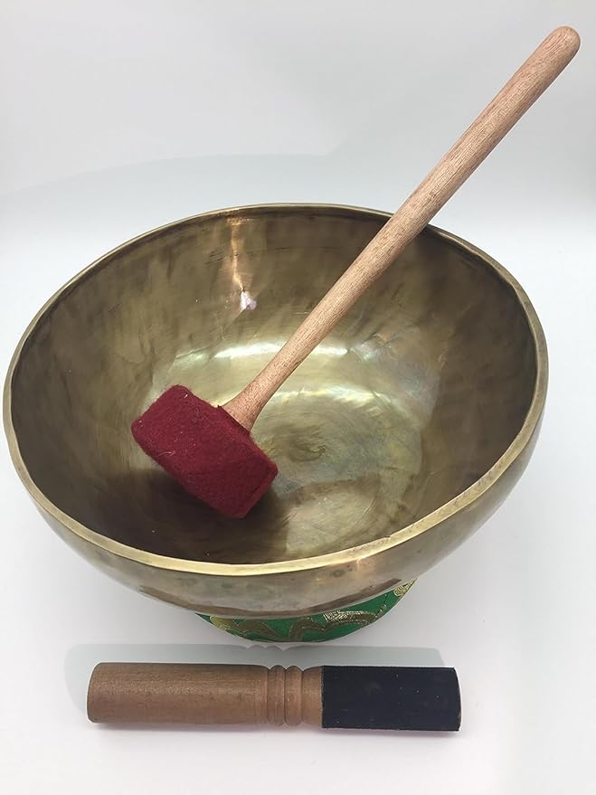 Handmade Himalayan singing bowl, hand beaten by Nepali artisans to make magical tones.
