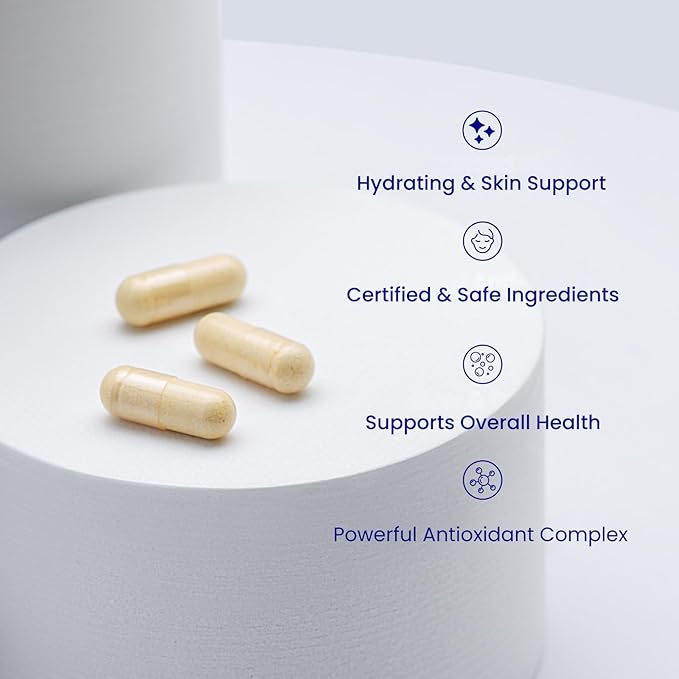 Relumins L-Glutathione Complex 1650mg - Antioxidant Support with Alpha Lipoic Acid, NAC, L-Methionine, Vitamin E, Skin Health Supplement, Made in USA - 90 Vegetarian Capsules