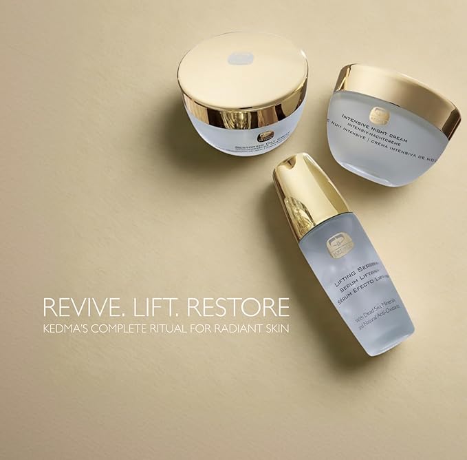 KEDMA Intensive Night Cream – Anti-Aging Moisturizer with Dead Sea Minerals, Retinol & Botanical Extracts – Hydrating Night Cream for Fine Lines & Wrinkles - 1.76 oz