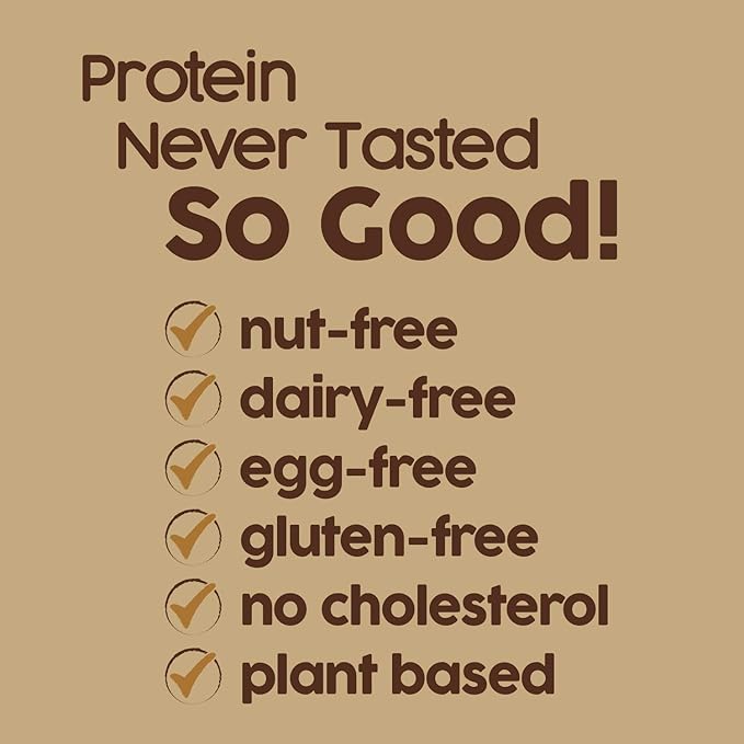 No Nuts! Chocolate Chip AND Cinnamon Roll Flavor Snack Bars - 100% Nut Free Dairy Free Vegan Protein Bars