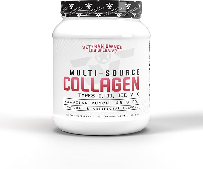 Multi-Source Collagen, Promotes Hair, Skin and Nail Health (Hawaiian Punch)