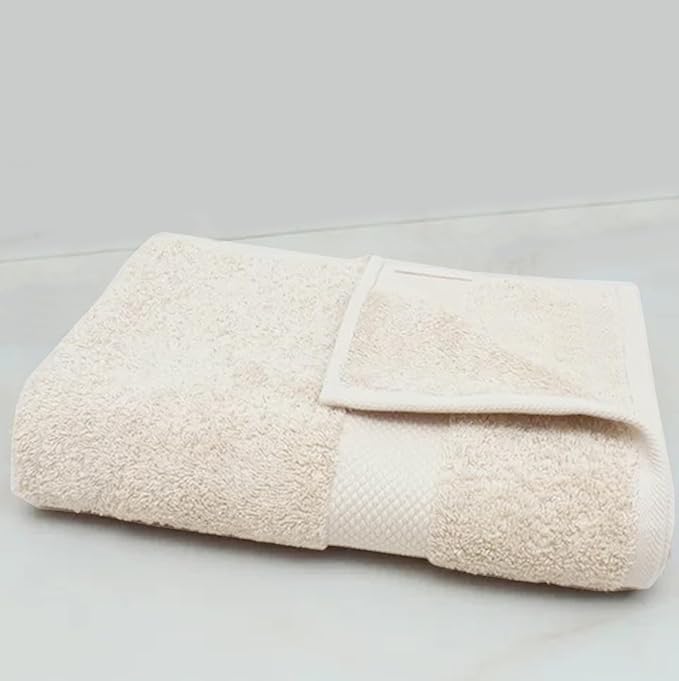 Delara 100% Organic Cotton Towels 650 GSM Plush Feather Touch Quick Dry Bath Sheet, GOTS Certified, Oeko-Tex Green Certified, Organic Cotton Bath Sheet, 36"X70"