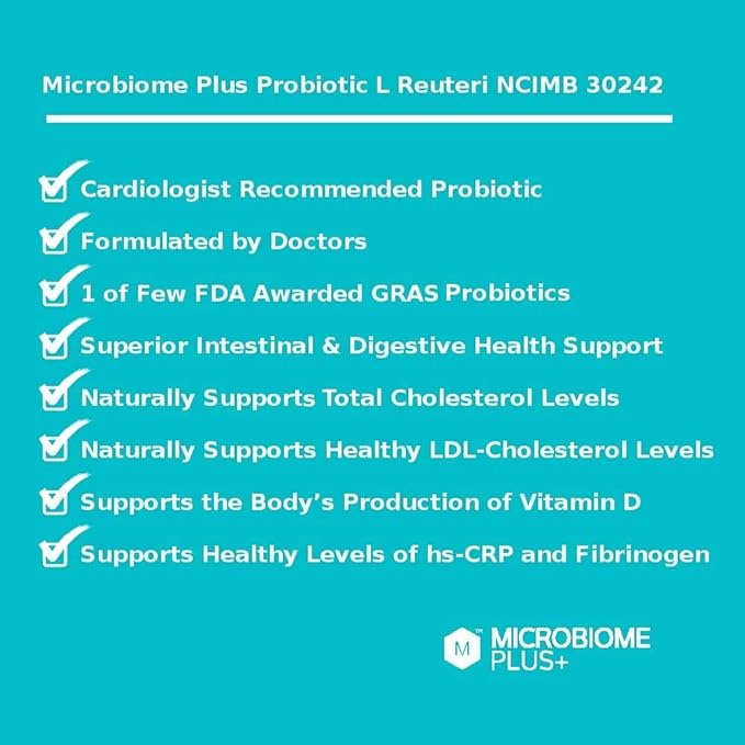 Gastrointestinal Probiotics L Reuteri NCIMB 30242 GI Digestive Supplements Capsule, Allergy Safe & Gluten Free for Men and Women (1 Month Supply)