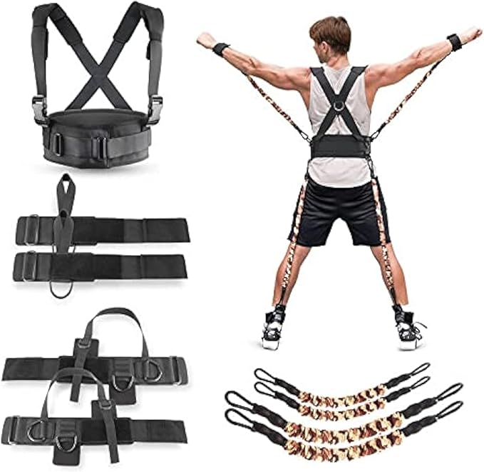YNXing Speed Strength and Agility Resistance Bands