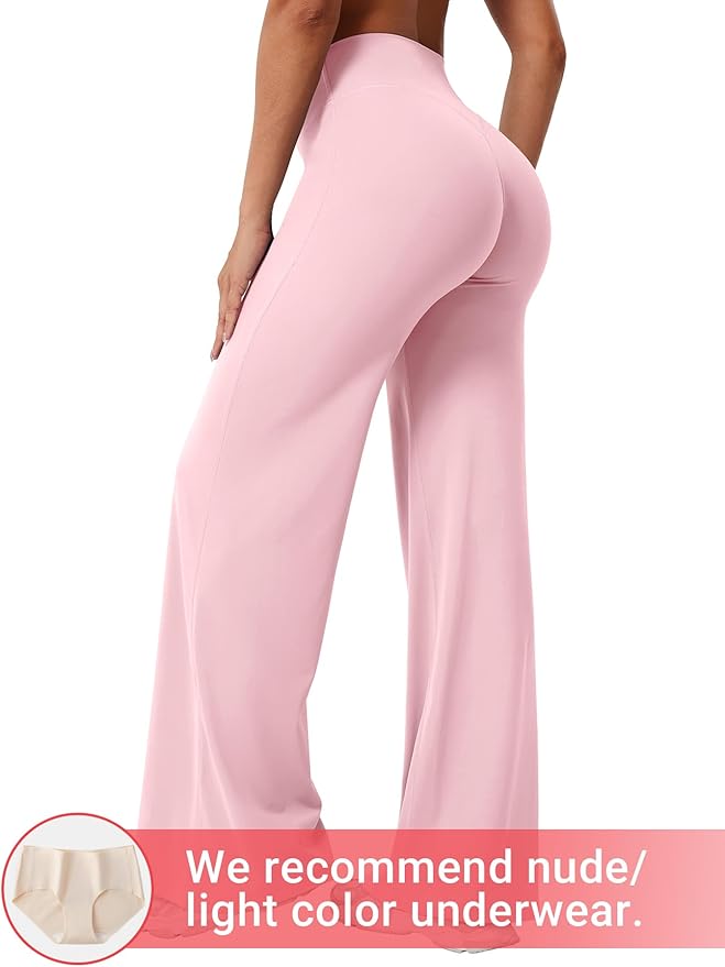 YEOREO Workout Leggings Womens No Front Seam Straight Leggings 29" / 31.5" / 33" High Waist Buttery Eddiy Gym Yoga Pants