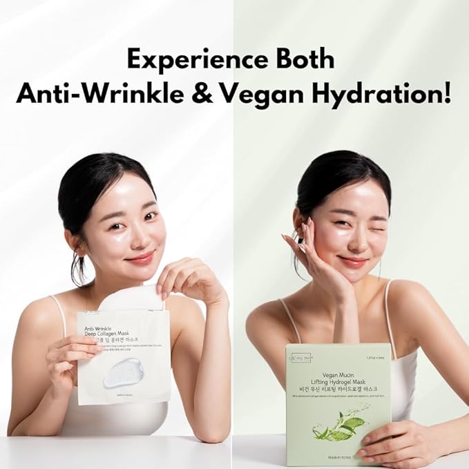 Hydrogel Collagen Korean Face Mask Luxury Skin Care 2 EA (Duo Pack)