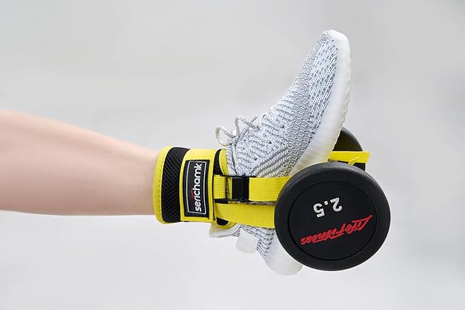 Adjustable Adjustable Feet Dumbbell Attachment,Feet Weight Lifting-Foot Weights for Exercise, Leg Extensions,Tibialis Trainer,Leg Lift Exercise Equipment