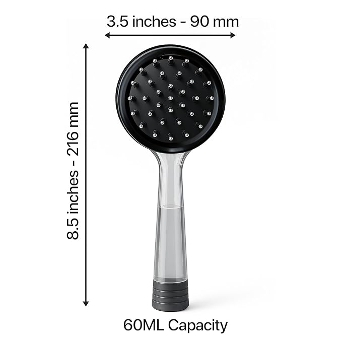 Massager Hair Growth Oil Applicator For Men And Women - Easy, Mess-Free, Precise Control Bask And Lather Scalp Stimulator For Adults - Promotes Clean, Healthy Hair Growth