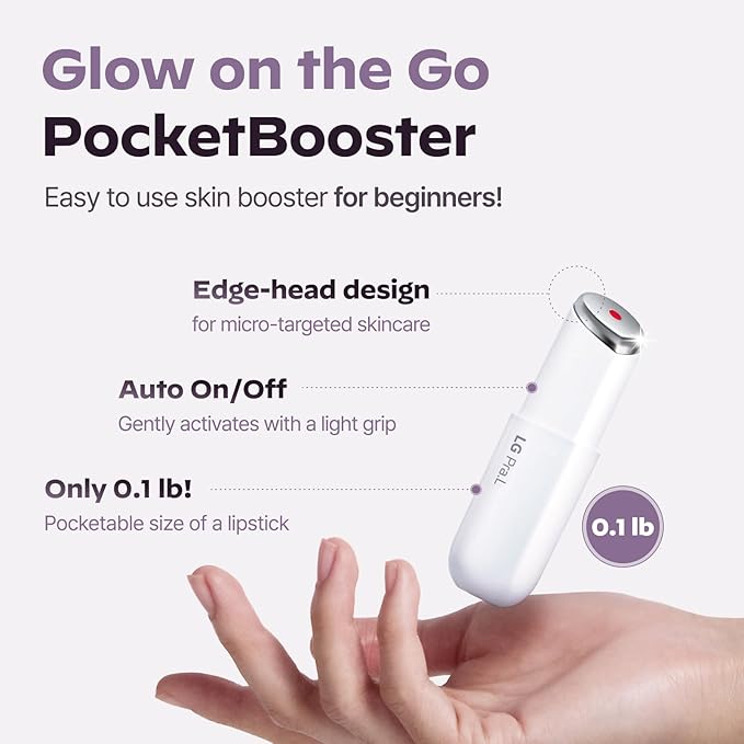 Superform Galvanic Booster, 1min booster for ageless, anti-aging and firming pocket booster, glow on the go