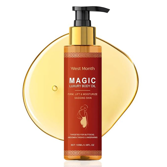 Magic Body Firming Oil 2025 New Luxury Original Body Oil Firm Tighten Intense Hydration and Skin Tightening for Full Body Care For All Skin Types