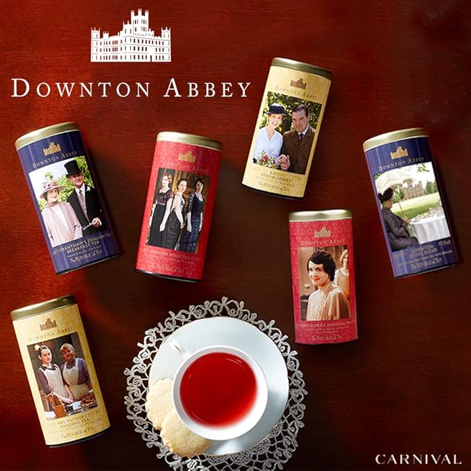 The Republic of Tea Downton Abbey Lady Cora's Evening Herbal Tea, 36 Tea Bags, Gourmet Chamomile Tea