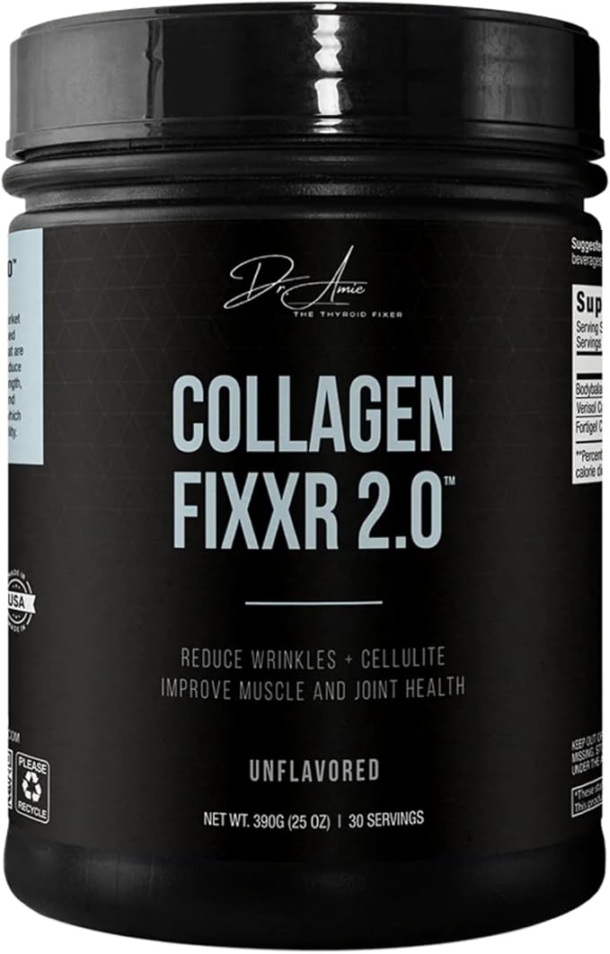 Collagen 2.0 by Dr. Amie | with 3 Bioactive Collagen Peptides | Unflavored | 30 Servings