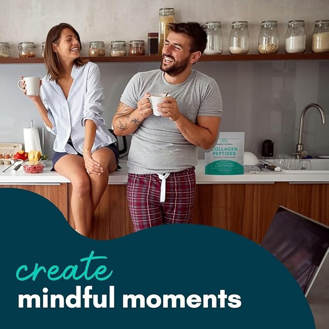 Mindful Morning Sugar Free Hot Chocolate Mix with Organic Ashwagandha and Magnesium Supplements to Relax the Mood and Calm the Mind, Natural Stress Relief Supplement Hot Cocoa