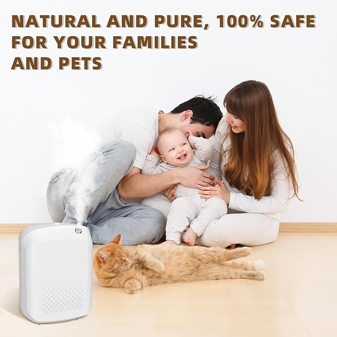 Smart Scent Air Machine for Home, Bluetooth Hotel Collection Diffuser with Smart Cold Air Tech, 1500 Sq. Ft Coverage Cold Air Diffusers Aromatherapy Diffuser for Home, Hotel, Office, Spa