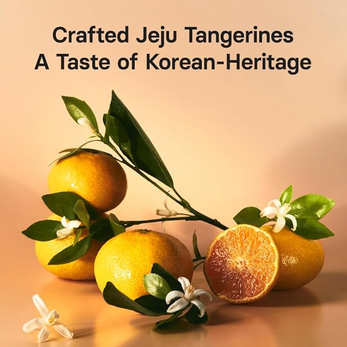 OSULLOC Tangerine Blossom Tea (Refreshing Tangerine Flavor), USDA Certified Organic, Tea Bag Series 20 count, Premium Blended Tea from Jeju