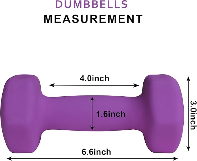 Balelinko Home Gym Equipment Workouts Strength Training Weight Loss Pilates Weights Yoga Sets Weights for Women, Men, Seniors and Youth