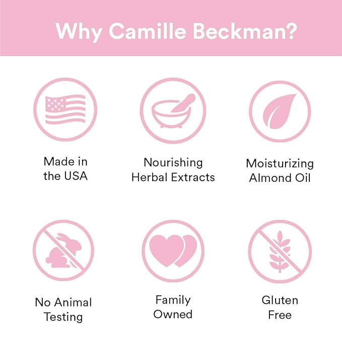 Camille Beckman Silky Body Cream, English Lavender, 2 Ounce