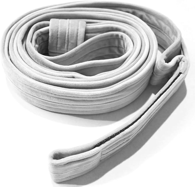 9ft 2.75m Aerial Straps Ropes Yoga Aerial Acrobatics Body Aerial Loop Trapeze Circus Apparatuses Equipment Three-Layer Straps 1 pairs
