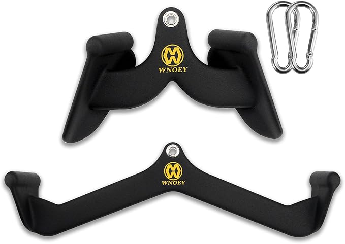 LAT Pulldown Attachment,Back Tricep Bar Strength Training,Handle Grips Lat Pull Down Bar Press Down Exercises,Cable Machine Accessories, Cable Back Attachments for Home Gym