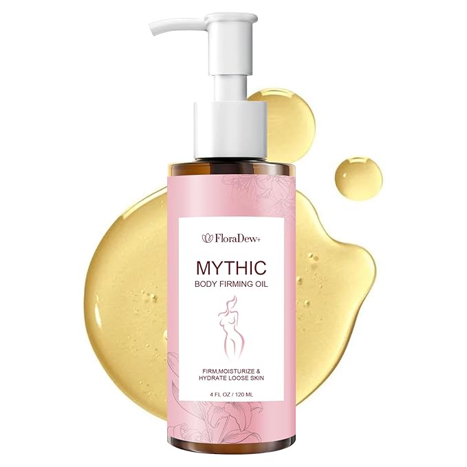 Magic Body Firming Oil Skin Tightening Body Oil After Shower for Women Tighten Hydrate & Nourish Dry Skin 4 FL OZ(Lavender)