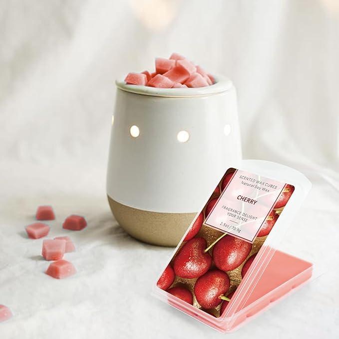 STRN Wax Melts Soy Wax Cubes 8 Pack Scented Wax Melts Warmer, Scented Wax Cubes for Warmers Soy Wax Cubes Candle Wax Melts (8x2.5oz)