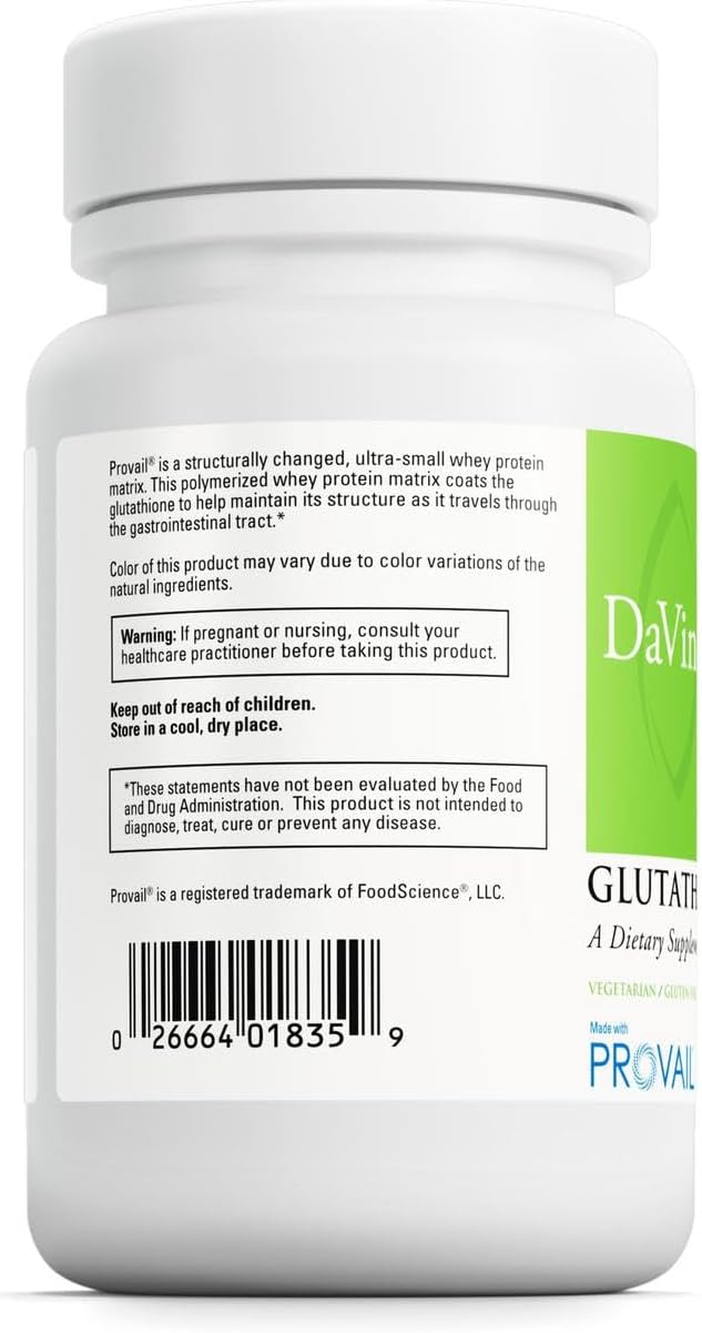 DAVINCI Labs - Glutathione Bright - 60 Capsules