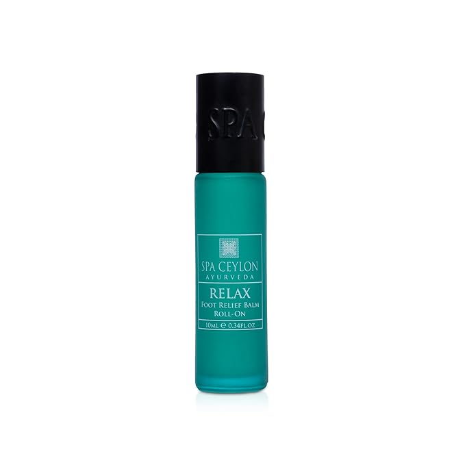 SPA CEYLON Relax Foot Relief Balm Roll-On | Dry Feet Solution | Foot Care | Moisturizing Formula