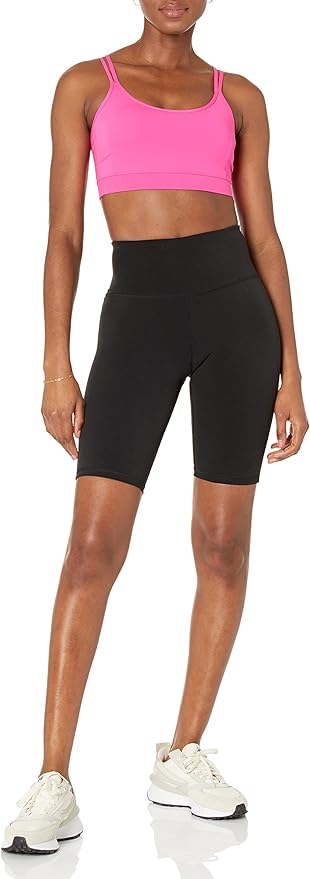 Amazon Essentials Womens Active Sculpt Light Support Strappy Back Sports Bra