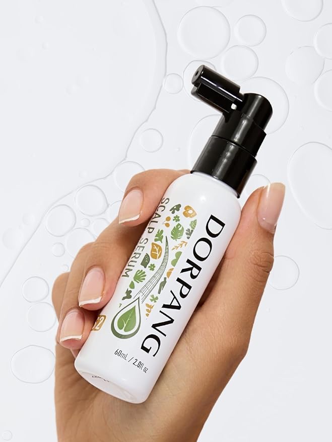 Hair Growth Serum, Women's Anti-Hair Loss Scalp Treatment, Helps with Severe Signs of Thinning, Non-Greasy, No-Rinse, Cruelty-Free, Vegan.