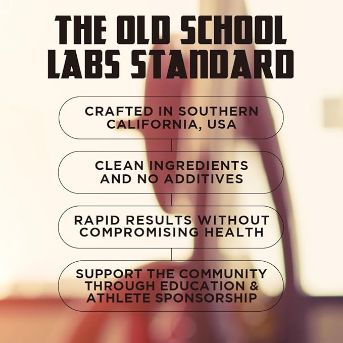 Old School Labs 5000mg Creatine Monohydrate Gummies, Optimized for Men and Women, Supports Lean Muscles & Recovery, Energy & Stamina - Real Creatine and Third Party Tested, 30 Servings, 120 Ct