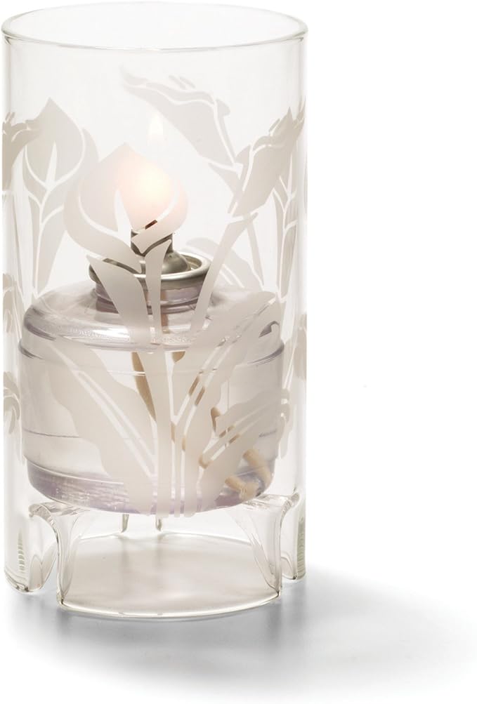 Hollowick Disposable Liquid Candles, 36 Hour, for Use in Glass Votive Tealight Lamp Holders, Restaurant Wedding Table Top Lights, Child Resistant Closures, 24 Pieces, Clear Fuel Oil HD36