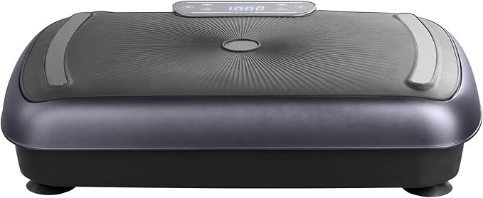 VEVOR Vibration Plate Exercise Machine, Whole Body Shaker for Lymphatic Drainage and Weight Loss, Home Workout Gym Fitness Equipment with 2 Resistance Bands, Vibrating Platform for Women Men