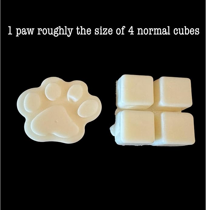 Moosehead Baccarat Rouge scented XL Wax Melts – 10oz Resealable Bag of Puppy Paw Melts – Strong Scented Soy Wax – Oversized Long-Lasting