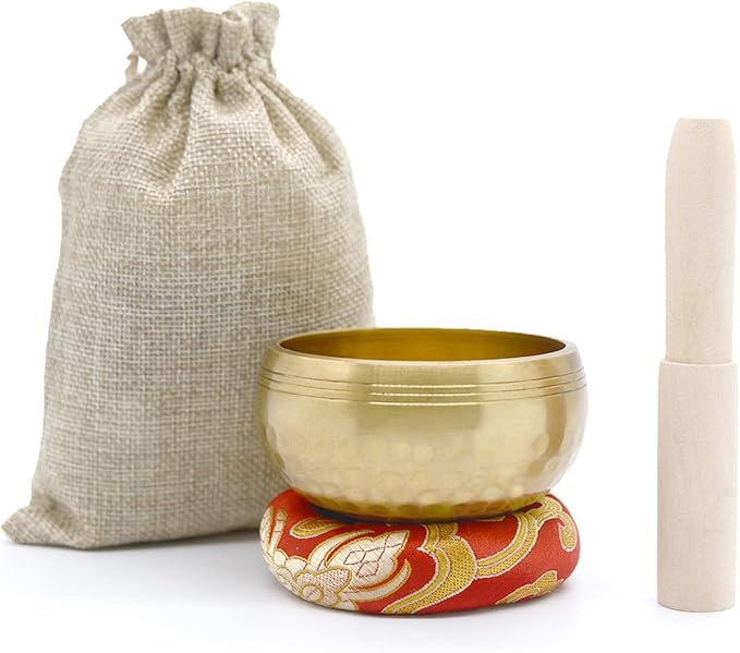 Singing Bowls, Tibetan Singing Bowl Set, Meditation Bowl, Sound Bowls-Easy To Play for Beginners