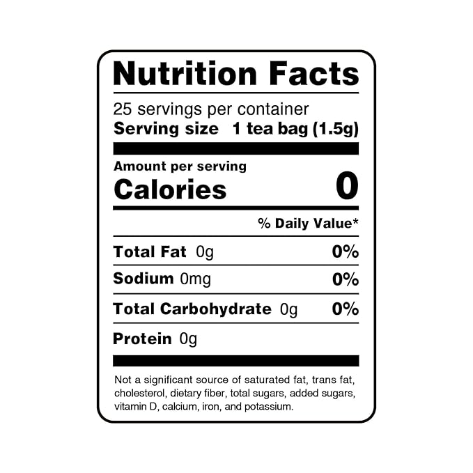 FullChea - Nettle Leaf Tea Bags, 25 Teabags, 1.5g/bag - Naturally Stinging Nettle Tea - Support Eye Health & Strengthen Bones