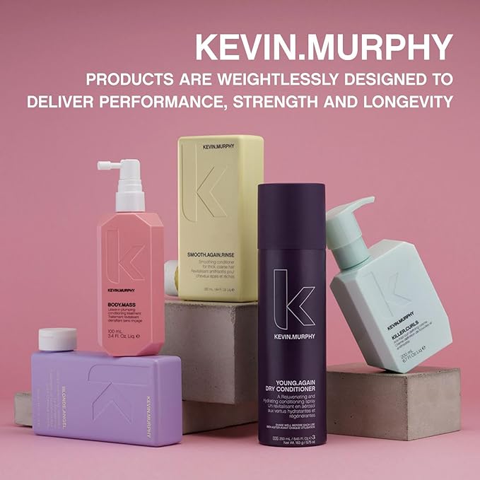 KEVIN.MURPHY CRYSTAL.ANGEL - Colour Shine Hair Treatment - For Colour Gloss - For Coloured or Natural Hair - For Blonde & White Tones - Hair Repair & Shine - 250 mL / 8.4 fl oz