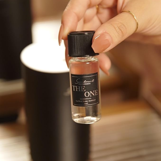 Scentiment Diffuser Oil - The One | Inspired by 1 Hotel® Miami Beach Lobby Scent | Aromatherapy Fragrance Oil | Notes of Cardamom, Leather, Lemon with Cinnamon & Sandalwood (20 mL)